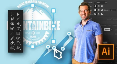 Illustrator CC 2020 Débutant-Techniques de base + Ateliers
