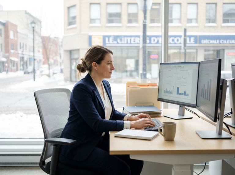 Secrétaire professionnelle au bureau — DEP Secrétariat au Québec, débouchés et salaires 2026