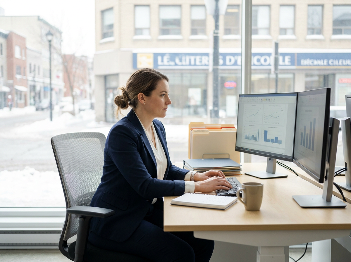 Secrétaire professionnelle au bureau — DEP Secrétariat au Québec, débouchés et salaires 2026
